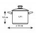 LAMART PRESTIGE LTSS1695 hrnec s poklicí 16cm 1,9 l nerez 42000340