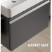 LAUFEN PRO S Umyvadlo se skříňkou 60 cm, s vnitřní zásuvkou, grafit mat 8.6096.2.480.104.1