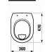 Laufen PRO LIBERTY Klozet stojící, svislý odpad, bílý 8.2595.7.000.000.1