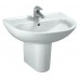 Laufen PRO B Umyvadlo 65x50 cm, s otvorem, bílé LCC, 8.1095.3.400.104.1