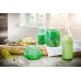 LEIFHEIT Set 3 ks zavařovacích sklenic 0,5 l jungle green 36325