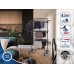 BAZAR LEIFHEIT Comfort Tower 420 BLACK Sušák na prádlo 81691 LEHCE POŠKRÁBÁNO!