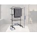 BAZAR LEIFHEIT Comfort Tower 420 BLACK Sušák na prádlo 81691 LEHCE POŠKRÁBÁNO!