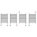 KORADO KORALUX LINEAR CLASSIC 0700/0500 trubkové otopné těleso white RAL 9016 KLC-070050-00-10