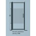 GELCO One sprchové dveře jednodílné otočné 80 L, sklo LINK levé GO4680DL