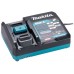 MAKITA sada Li-ion XGT 40V 2xBL4025 akumulátor + DC40RA nabíječka + Makpac 191J81-6