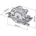 MAKITA Ruční kotoučová pila 190mm, 1400W, kufr 5705RK