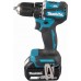 Makita DDF487RTJ – 18V bezuhlíková aku vrtačka/šroubovák Li-ion (2x5,0Ah) Makpac2