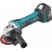 MAKITA DGA452RTJ Aku úhlová bruska 115mm (2 x 5,0Ah//18V) Makpac
