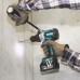 VÝPRODEJ MAKITA DHP481RTJ Aku bezuhlíkový příklepový šroubovák Li-ion 18V 2x 5,0 Ah akku, Makpac PO SERVISE, POUŽITÉ!!