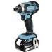 MAKITA DLX6046 Aku set DGA452Z+DHP458Z+DJR186Z+DML802+DSS610Z+DTD152Z+195584-2+3xBL1830B