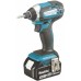 MAKITA DTD152RTJ Aku rázový utahovák 1/4"Li -ion (2x5,0Ah/18V) Makpac