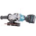 MAKITA GA023GM201 Aku úhlová bruska s regulací 125mm Li-ion XGT 2x40V/4,0Ah