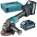 MAKITA GA023GM201 Aku úhlová bruska s regulací 125mm Li-ion XGT 2x40V/4,0Ah