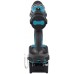 MAKITA HP002GA201 Aku bezuhlíkový příklepový šroubovák XGT (2x2,0 Ah/40V) Makpac