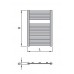 ISAN MAPIA LIGHT koupelnový radiátor bílá (RAL 9010) 725/500 DMAL 0725 0500 02