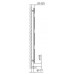 ISAN MAPIA PLUS koupelnový radiátor antracit (s 02) 732/506 DMAP 0732 0506 61