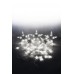 MARIMEX řetěz světelný hvězdy 100 LED 0,8 m studená bílá, transparent kabel 18000087