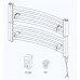 KORADO KORALUX LINEAR Max-E elektrický Koupelnový radiátor KLME 1220.450 White RAL9010