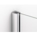 RONAL M42 Melia pevná stěna samostatná dvoudílná 140 cm, chrom/čiré sklo M42P140100707