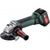 METABO W 18 LTX 125 QUICK AKU Úhlová bruska 18V 2 x 4 Ah LI-ION , Plastový kufr 602174610