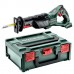 VÝPRODEJ Metabo 602267840 SSE 18 LTX BL Akumulátorová pila ocaska 18V, MetaBOX POŠKOZENÝ KUFR!!