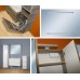 INTEDOOR MONA spodní koupelnová skříňka závěsná s keramickým dvojumyvadlem MO120/15