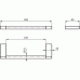 IDEAL Standard CONNECT držák na ručníky 30 x 8,5cm N1385AA
