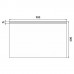 NIMCO Koupelnové podsvícené LED zrcadlo 900X600 ZP8019
