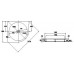 IDEAL Standard nohy ke sprchové vaničce K712667