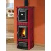NORDICA GAIA Forno krbová kamna s troubou cappucino