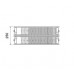 KORADO KORATHERM Horizontal M K44HM 144 / 1100 bílá RAL9016 K44H01441100M10N