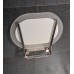 RAVAK CHROME Sprchové sedátkO, nerez konstrukce B8F0000029