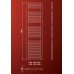 ISAN PALMYRA INOX designový, koupelnový radiátor 1765 / 600, kartáčovaná nerez