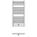 ISAN PALMYRA VALVE designový radiátor 1215 / 600, sněhově bílá (RAL9016) DPKL 1215 0600
