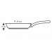 BERGNER Pánev s nepřilnavým povrchem 24cm SPARK, modrá BG-6735modr