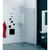 RONAL PDT4 Pur samostatná stěna L-kování, 30-100cm, vpravo, chrom/linie PDT4DSM11051