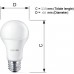 PHILIPS CorePro LEDbulb ND 5-40W A60 E27 865