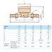 GSD8 vodoměr bytový suchoběžný 1/2" SV na studenou vodu 2,5 m3 110 mm