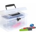 Prosperplast NUF HIGH Plastový organizér, 148x135x110mm, černý NUF1HT