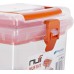 Prosperplast NUF HIGH Plastový organizér, 148x135x110mm, černý NUF1HT