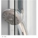 RONAL PLS4 Pur Light S posuvné dveře + 2stěny, 160-200cm, aluchrom/sklo čiré PLS4SM45007