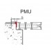 Boki Krycí mřížka k podlahovým konvektorům PMU-18-400-23 podélná, nerez