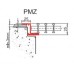 Boki Krycí mřížka k podlahovým konvektorům PMZ-26-360-23 podélná, nerez