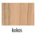 POLYSAN 5SIDE ROUND sprchový panel 250x1550mm, kokos