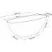Prosperplast COUBI květináč na orchideje 36x15cm, 3,8l, bílá DUMS360P