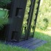Prosperplast EASY SQUARE Zahradní dlaždice 1,5m2, 40x40cm, černá IES40