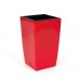 PROSPERPLAST COUBI květináč 29x29cm, 30l, korálová DUW290