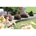 Prosperplast GARDEN BORDER zahradní obrubník 390x18,65cm hnědá IBWI