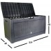 VÝPRODEJ PROSPERPLAST BOXE RATO Zahradní box 119x48x60cm 310L umbra hnědý MBR310 POŠKOZENÝ VIZ FOTO, FUNKČNÍ